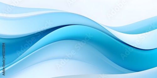 abstract water wave graphic background copy space for text. Blue, teal, turquoise navy and white cartoon wave for pool party or ocean beach travel. Web banner, backdrop, background mobile illustration