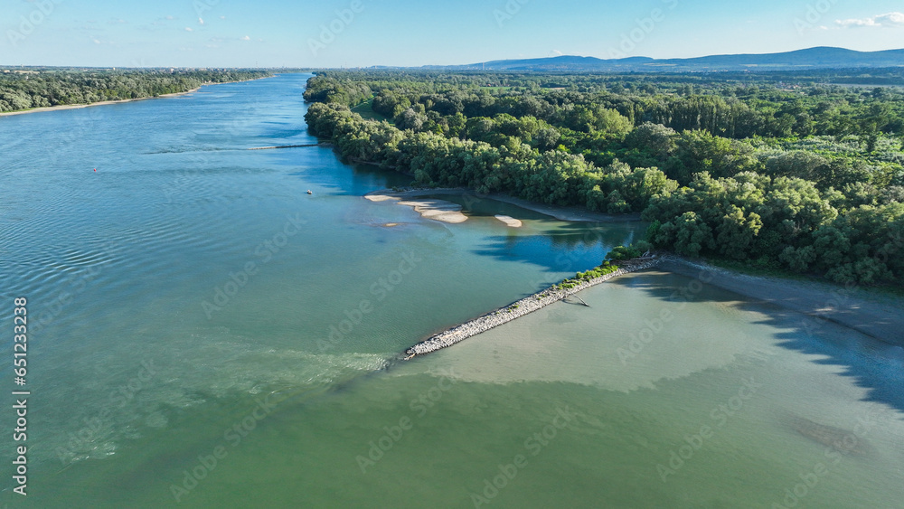 view of the river