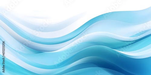 abstract water wave graphic background copy space for text. Blue, teal, turquoise navy and white cartoon wave for pool party or ocean beach travel. Web banner, backdrop, background mobile illustration