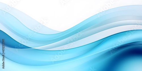 abstract water wave graphic background copy space for text. Blue, teal, turquoise navy and white cartoon wave for pool party or ocean beach travel. Web banner, backdrop, background mobile illustration