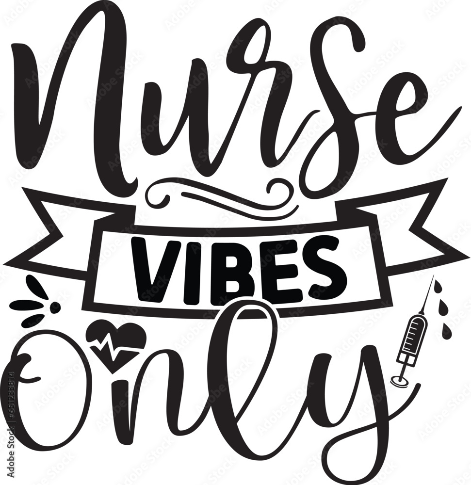 Fototapeta premium Nurse Life SVG Bundle