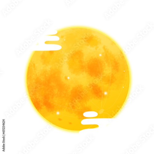 한국 명절-보름달 디자인-02