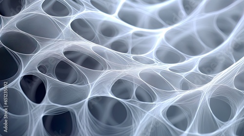 Canvas-taulu Yarn material closeup structure for technical and cloth fabric