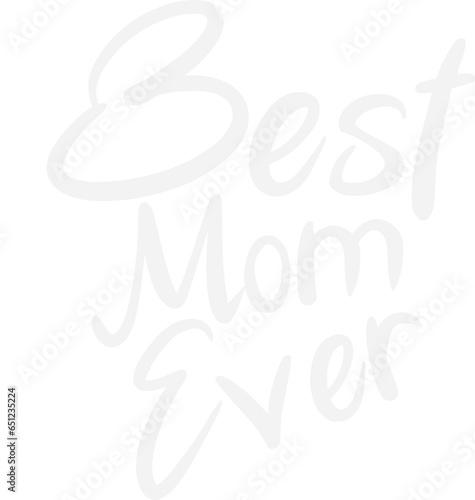 Mother s day postcard with paper flying elements and gift box on white sky background. Vector symbols of love in shape of heart for greeting card design Mother s Day. Mother  Daughter  and Son. Mother