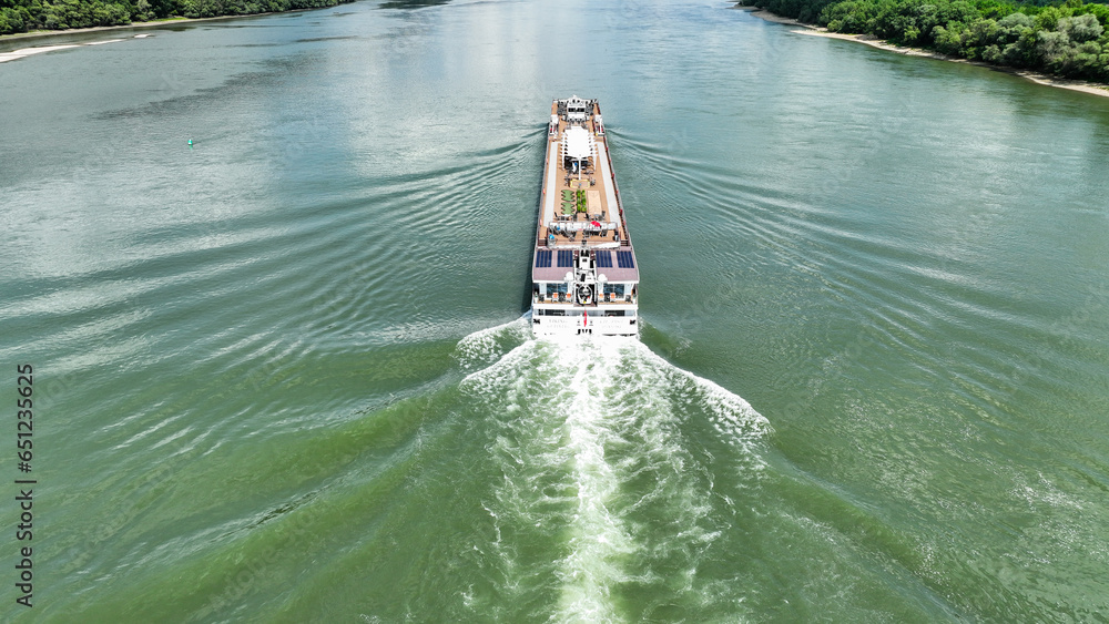 boat on the river