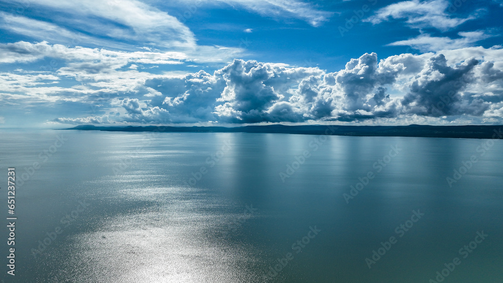 view of balaton clouds