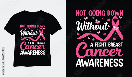 Breast Cancer awareness t-shirt design vector