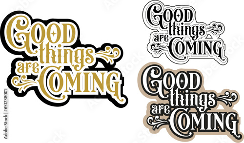 Inspirational Quote File - Modern Stickers 
