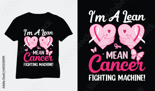 Breast Cancer awareness t-shirt design vector