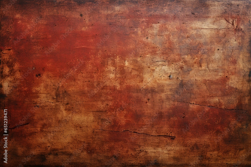 Red Rustic Aged Paper, a Weathered Vintage Texture Background Evoking Nostalgia and Charm with Time-Tested Elegance