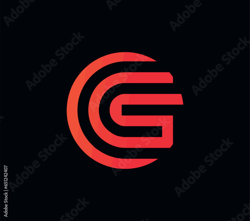 G logo design, icon logo vector template