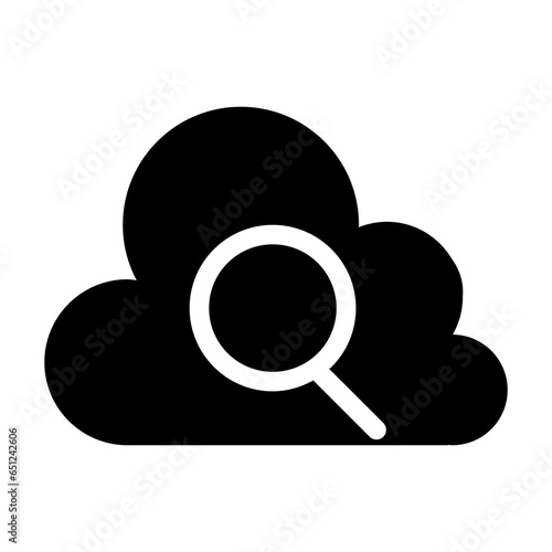 Cloud computing icon