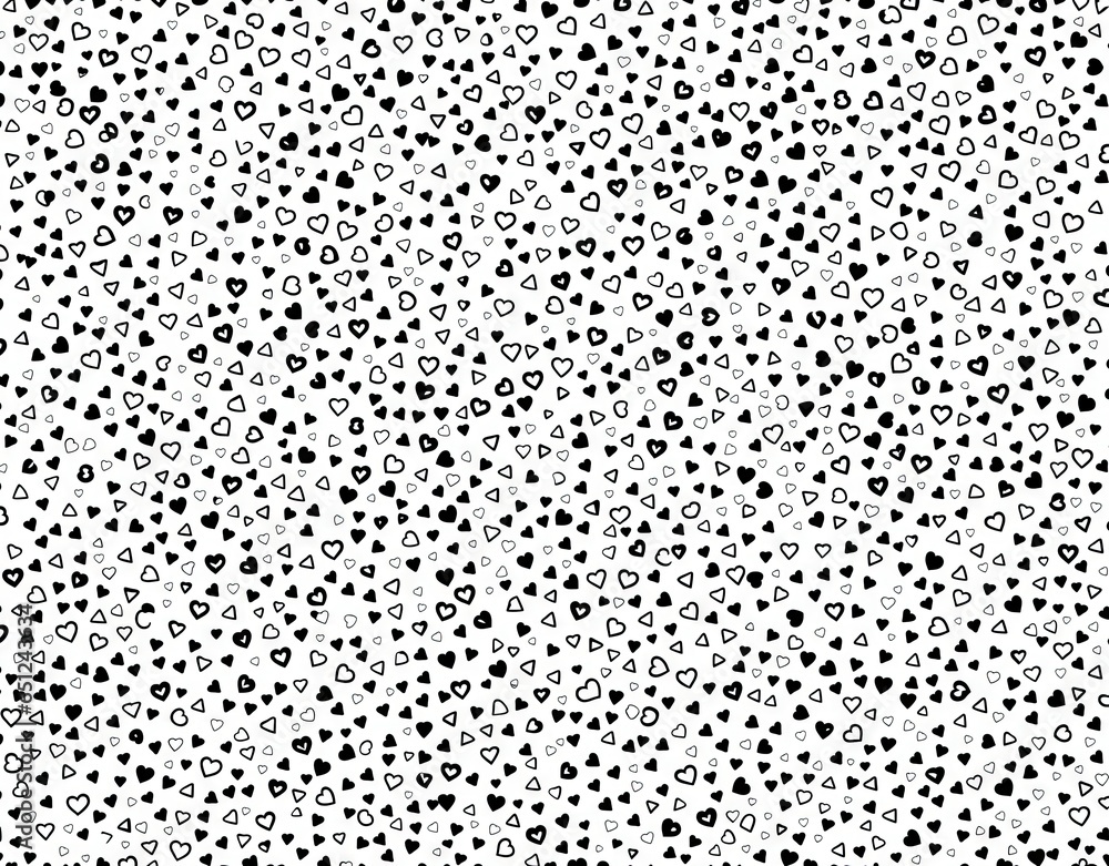 Black and white pattern. AI generated. Black and white pattern. AI generated.