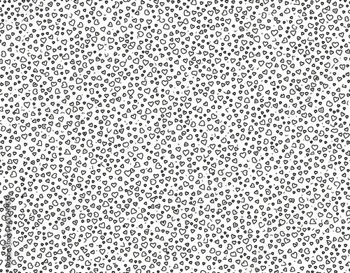 Black and white pattern. AI generated.