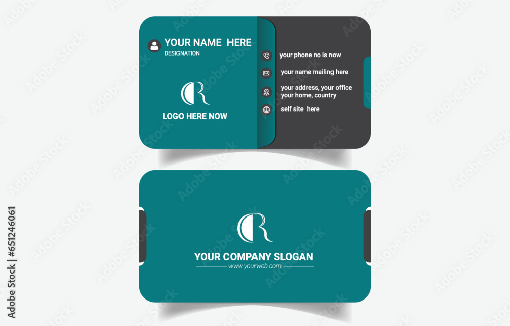 Modern creative professional business card design template Modern creative professional business card design template