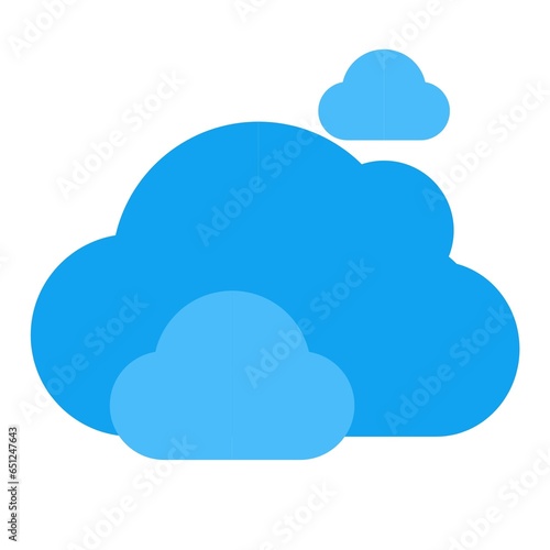elements or symbols of various weather conditions on earth such as thunderstorms, hot sun, etc