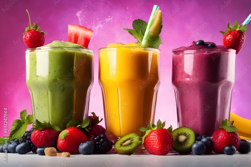 Colored Sweet Smoothies (JPG 300Dpi 9600x6400) Colored Sweet Smoothies (JPG 300Dpi 9600x6400)