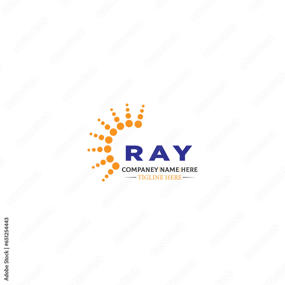 RAY letter technology logo design on white background. RAY logo. RAY creative initials letter IT logo concept. RAY letter design,RAY. 