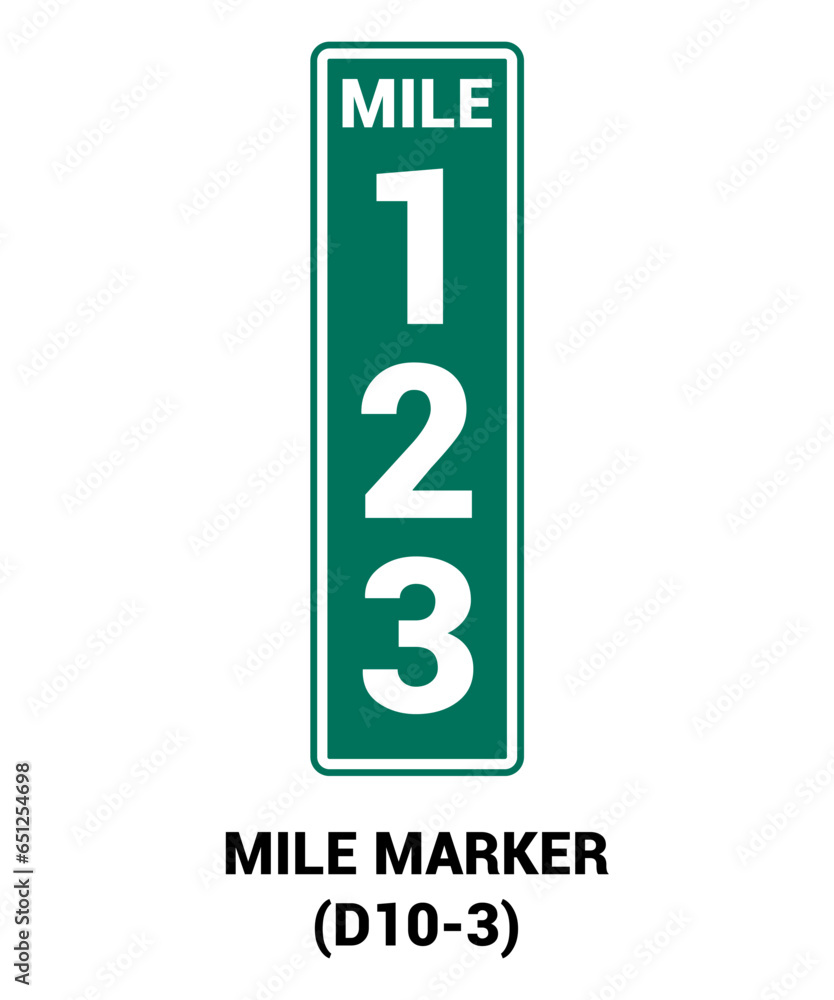 Template MILE MARKER Guide sign US ROAD SYMBOL SIGN MUTCD Template MILE MARKER Guide sign US ROAD SYMBOL SIGN MUTCD