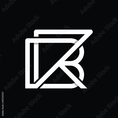 Letter KB Logo Design Vector Template, KB monogram initials letter logo concept photo