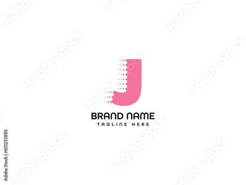 J letter logo design