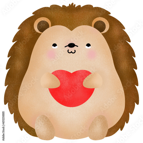 porcupine in autumn,fall season