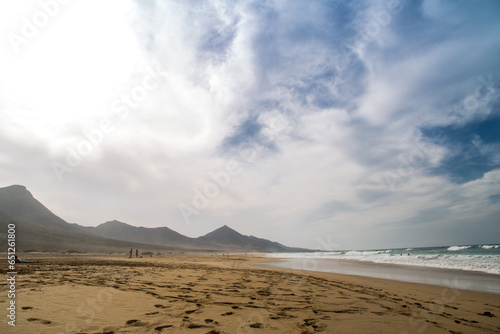 Cofete beach in Fuerteventura, Canary Islands