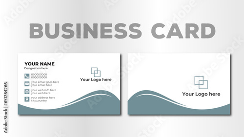 business card template