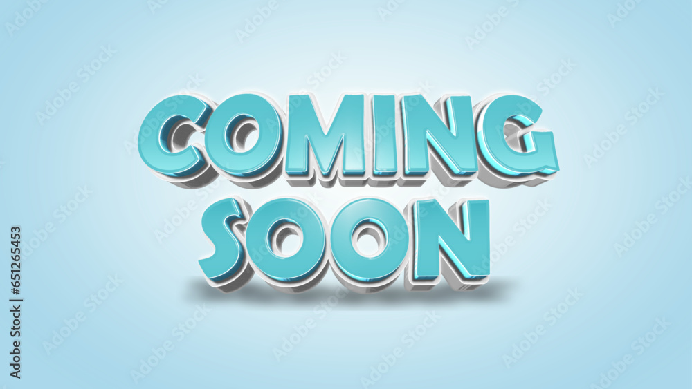 Get Ready for the Playful Teaser: Coming Soon in 3D Comic Style! Get Ready for the Playful Teaser: Coming Soon in 3D Comic Style!