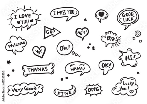 말풍선_손그림_B-01. 검은펜, 영문