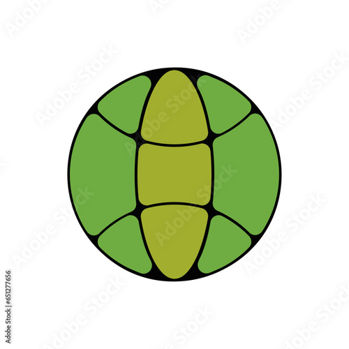 picto logo icones et symbole planete network gras couleur vert