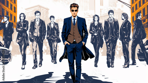 TARDIS time maschine, from the famous British sci-fi named Doctor Who, blue phone box, travel trought space and time, Generative AI
