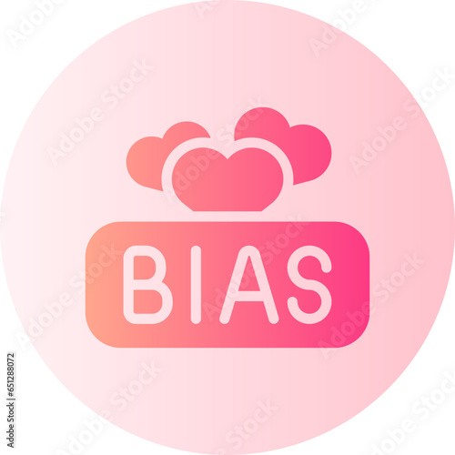 bias gradient icon