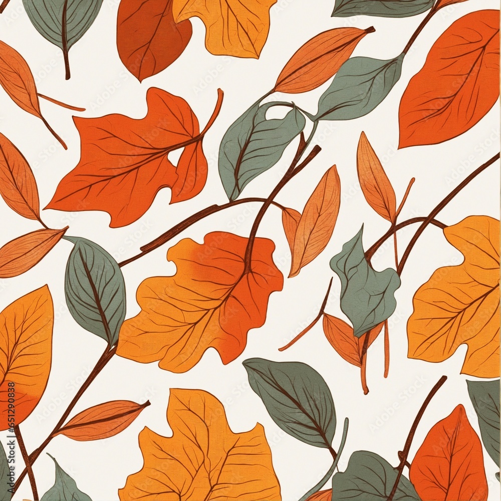 autumn leaves pattern autumn leaves pattern