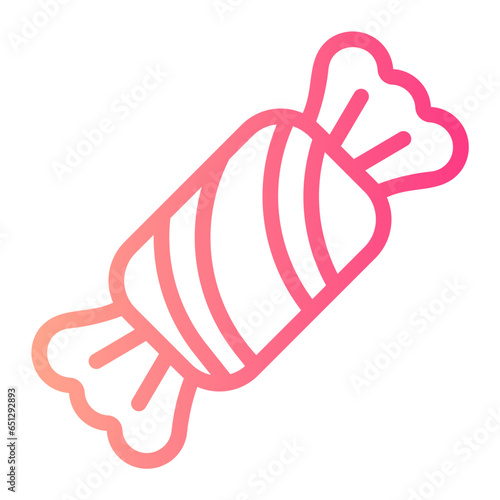 candy gradient icon