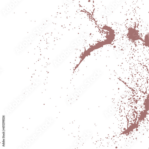 Imaginative splash ink