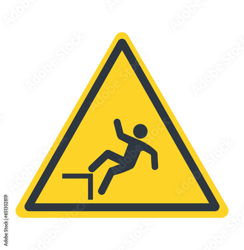 Fall Warning Symbol
