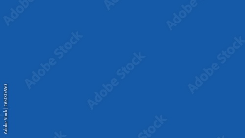 animation of mortarboards, graduation diplomas thrown into the air on blue background, graduation