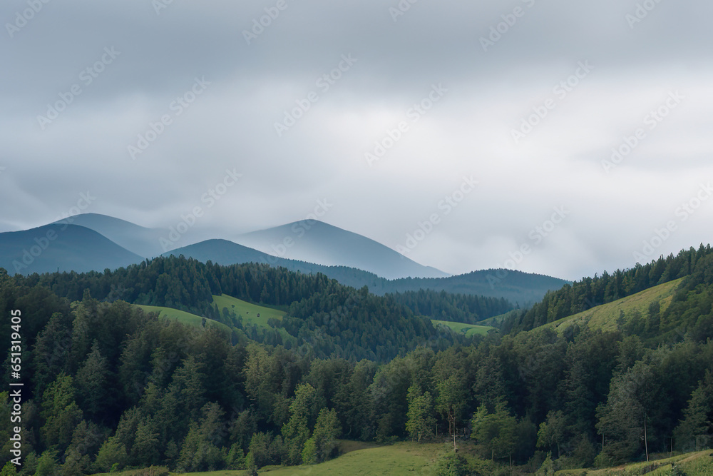 Fototapeta premium landscape with clouds