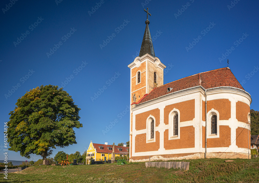 Famous Lengyel Chapel in Hegymagas, Hungary