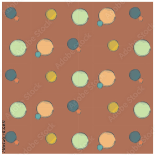 Classic trendy polka dot seamless print
 (ID: 651326895)