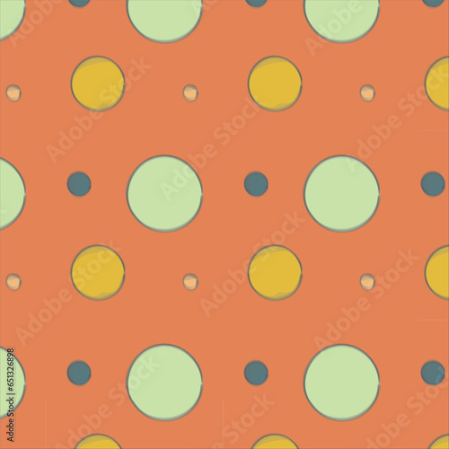Classic trendy polka dot seamless print
 (ID: 651326898)