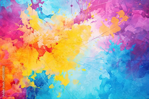 Abstract background with many vibrant colors and textures  © PinkiePie
