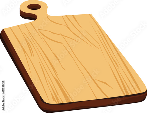 Chopping board, wooden cutting board stock vector image, Olive cutting board isolated on white background vector illustration, cutting board, wooden cutting pallet