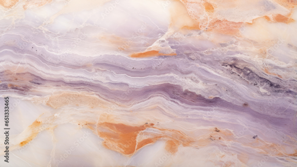 Fototapeta premium Elegant Onyx Texture in Purple and Orange Tones