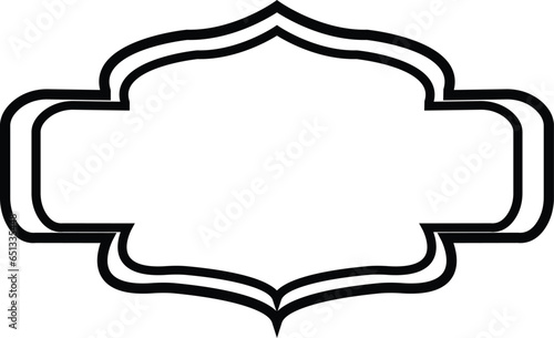 Decorative frames. Retro ornamental frame, vintage rectangle ornaments and ornate border. Decorative wedding frames, antique museum picture borders Isolated icons vector set