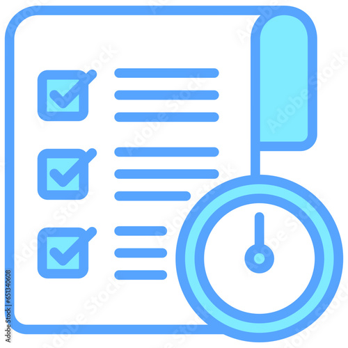 Planning icon often used in design, websites, or applications, banner, flyer to convey specific concepts related to Assessment, educational, evaluative, and analytical purposes.