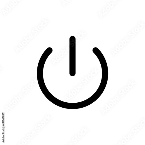 Power icon On Off Buttons, Energy switch sign, Power Switch Icons, Start power button, turn off symbol, shutdown energy icon