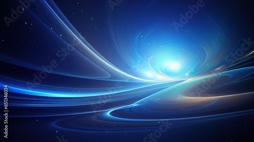 Outer space galaxy planet background. AI generated image