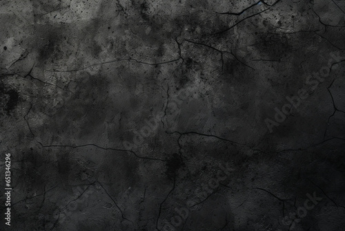 Black grunge abstract background pattern wallpaper, Generative AI